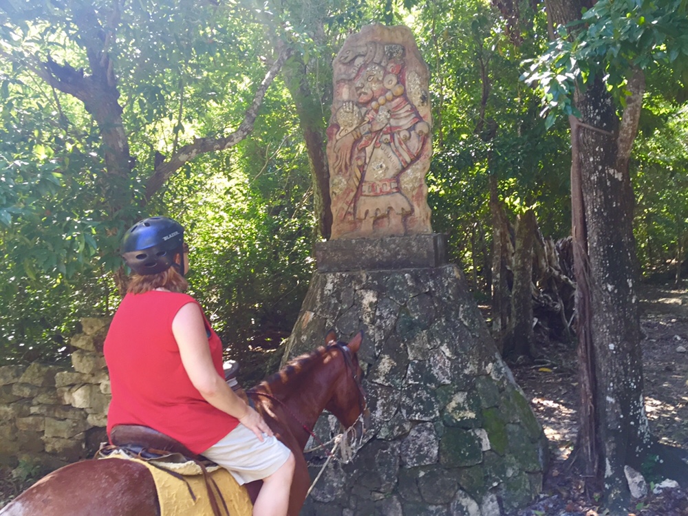 Horseback Riding to Mayan Ruins
